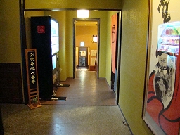 「 雲仙福田屋 」  家族風呂への廊下
